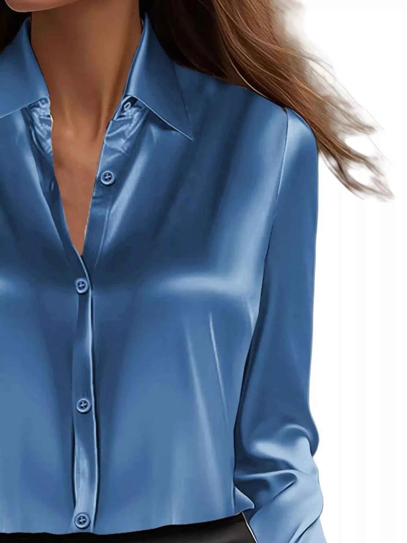Full Size Button Down Collared Neck Long Sleeve Shirt Plus Size 89a77463-83dd-43d4-864c-15c734d77367-Max-Origin
