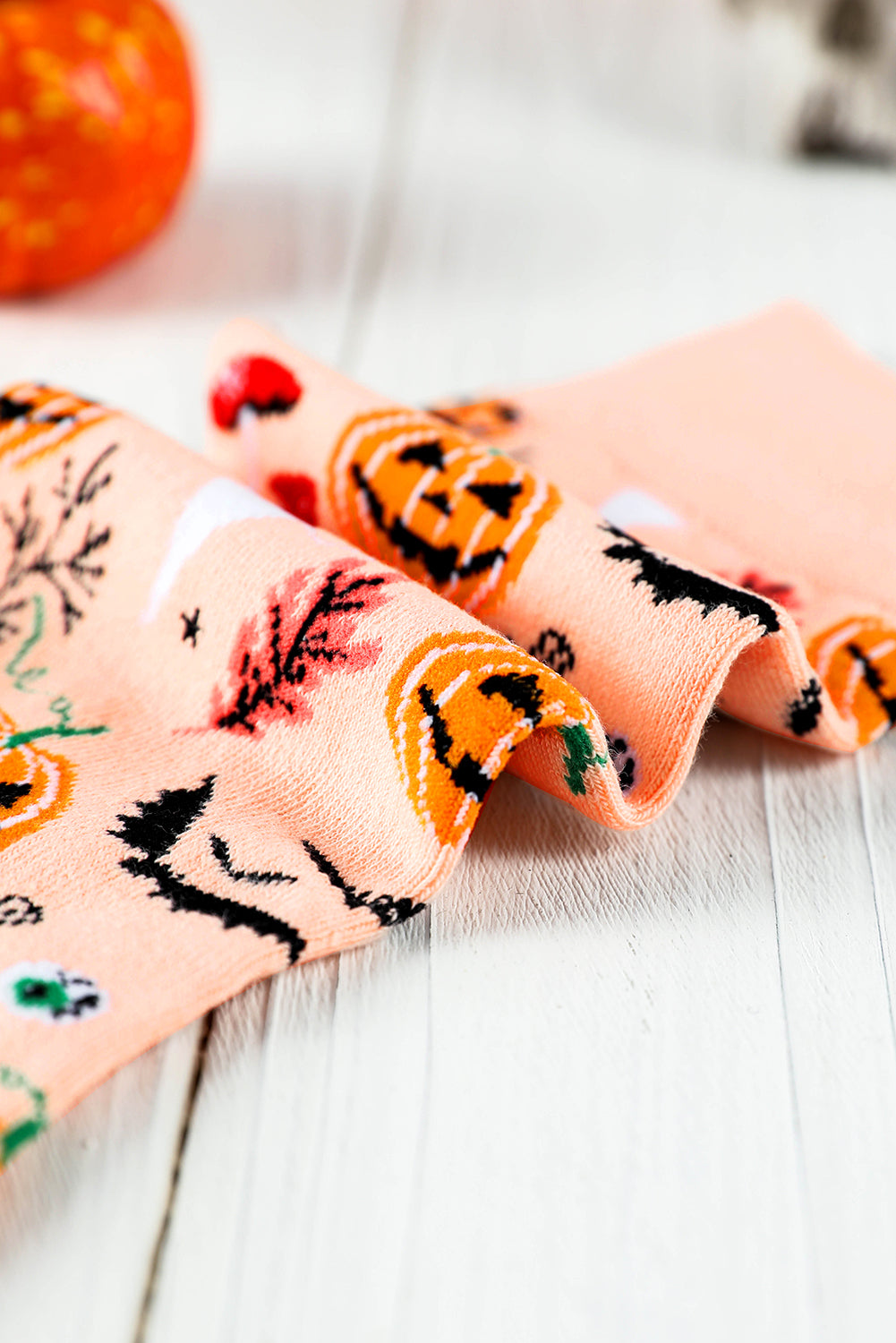 Delicacy Spooky Season Funny Halloween Socks 89bdb38466e9cb8f
