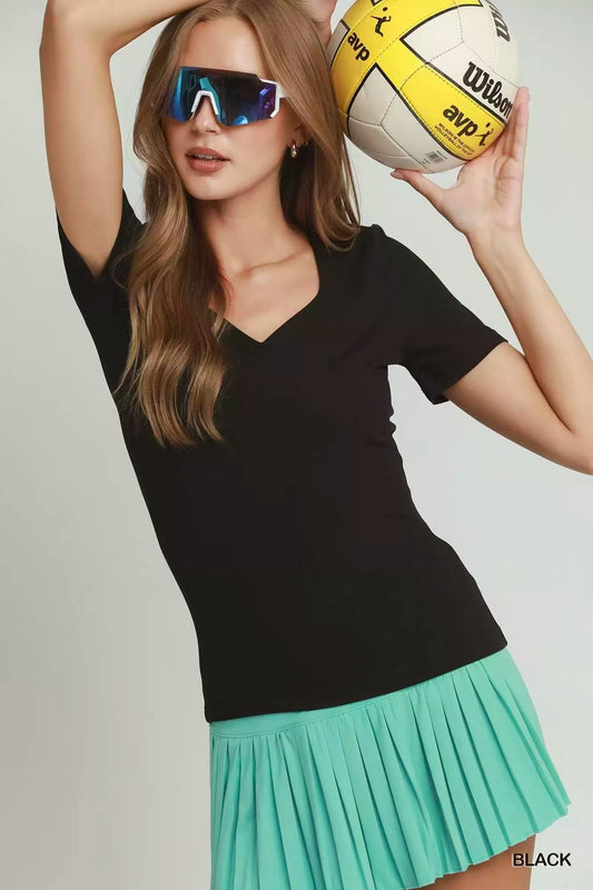 Sweetheart Neckline Front Double-Lined Top BLACK 89ec0054-96b0-48b7-8e6b-59d6549b8f01-Max-Origin