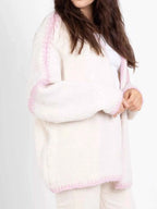 Contrast Trim Open Front Cardigan 8a030aa56a154a6b9a340ad10e43d051-Max-Origin