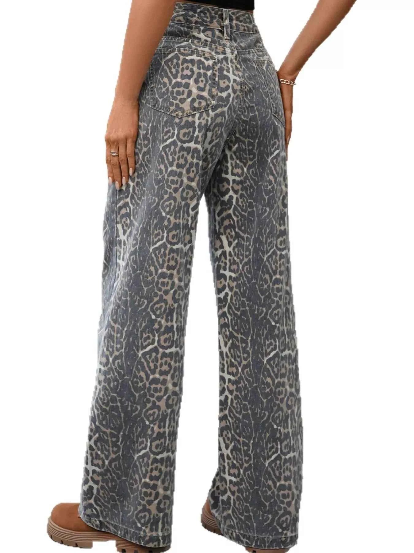 Leopard Wide Leg High Waist Jeans 8a070d01-0b4a-4359-8831-3db233631da4-Max-Origin