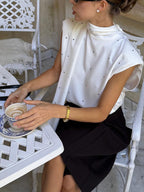 Polka Dot High Neck Tank 8a1e9f28-a05a-47b0-b450-4a4162c60cff-Max