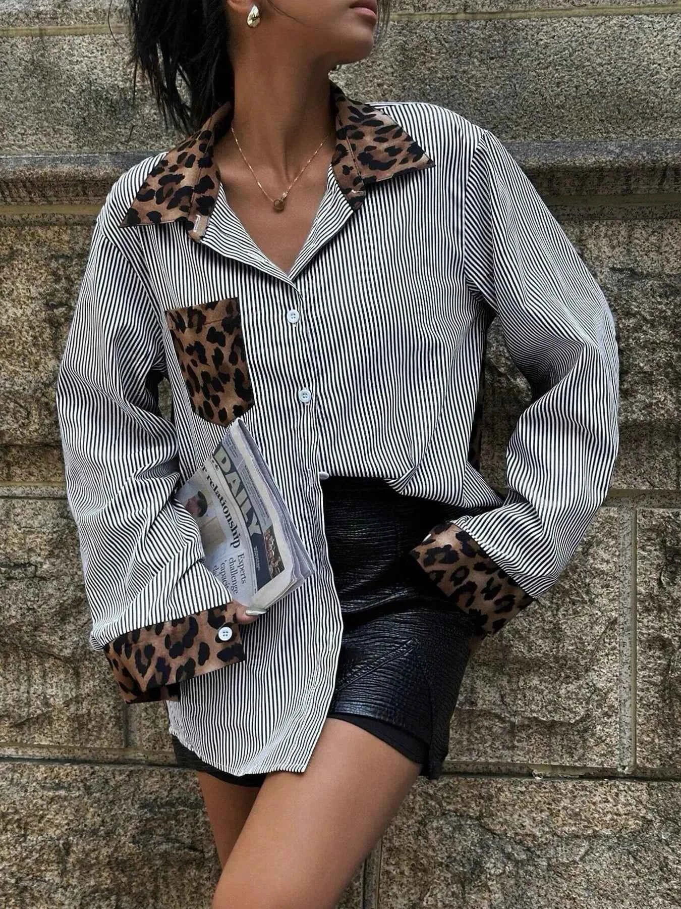Leopard Striped Button-Up Shirt 8a1ffe1aede54fdba4487d6e493c9ff6-Max-Origin