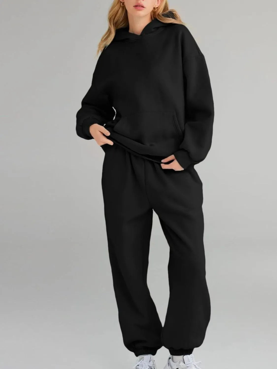 Full Size Kangaroo Pocket Hoodie and Joggers Set Plus Size Black 8a28cb58-97d5-4b39-a65d-6a448dfcd7fd-Max-Origin