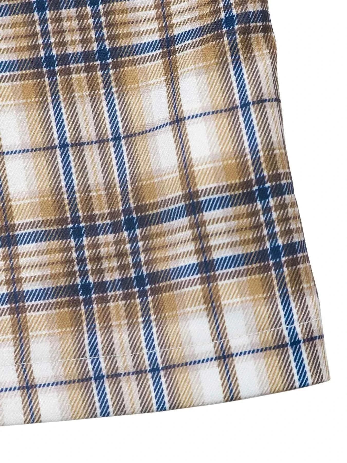 Number 87 Plaid Long Sleeve Blazer 8a308eeb2526404cb36b260eca2d9647-Max-Origin