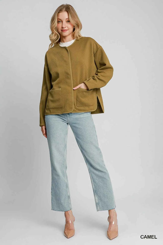 Textured Jacquard Jacket 8a30ffc5-46b1-4124-b6e6-f0c8679cc9e0-Max-Origin