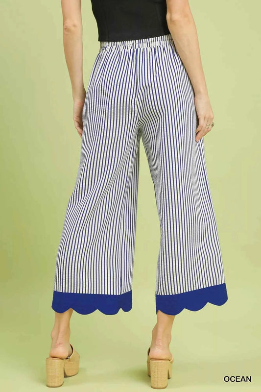 Stripe Scallop Hem Wide Leg Pants 8a4a8334-fcf4-488e-9bb5-b1827963eab8-Max-Origin