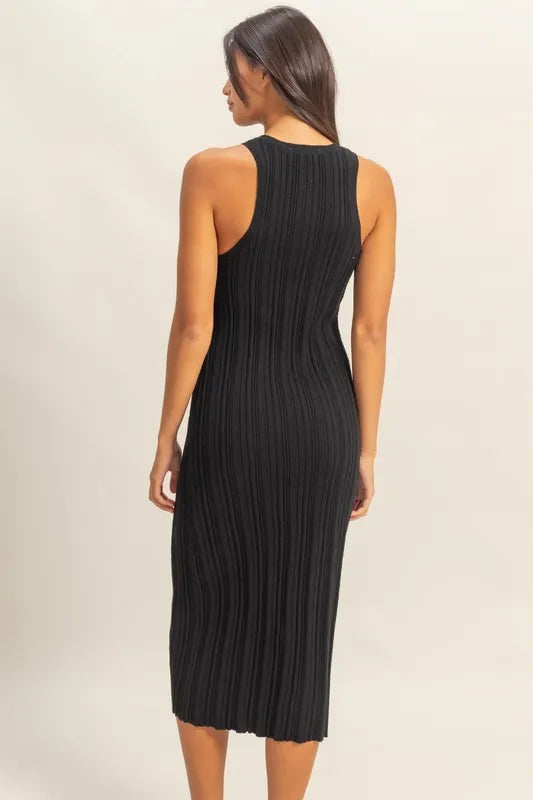 Round Neck Bodycon Ribbed Knit Dress 8a61dadc518b4349ba3d0f7eb956b8e5-Max-Origin