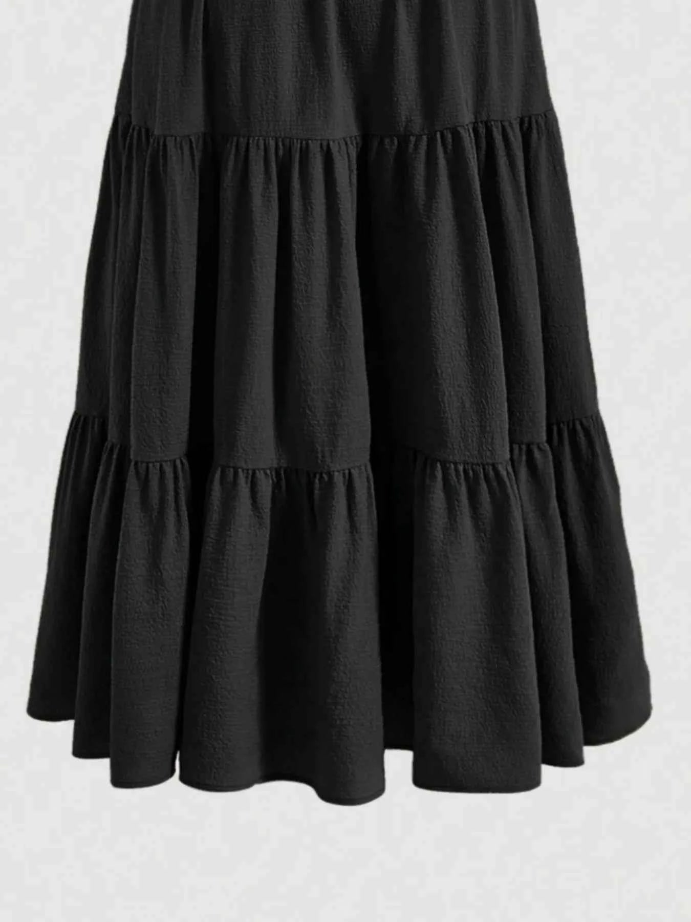 Tied Tiered Skirt 8a6347d8ed2c4b14b6a8ebda7cb21d04-Max-Origin