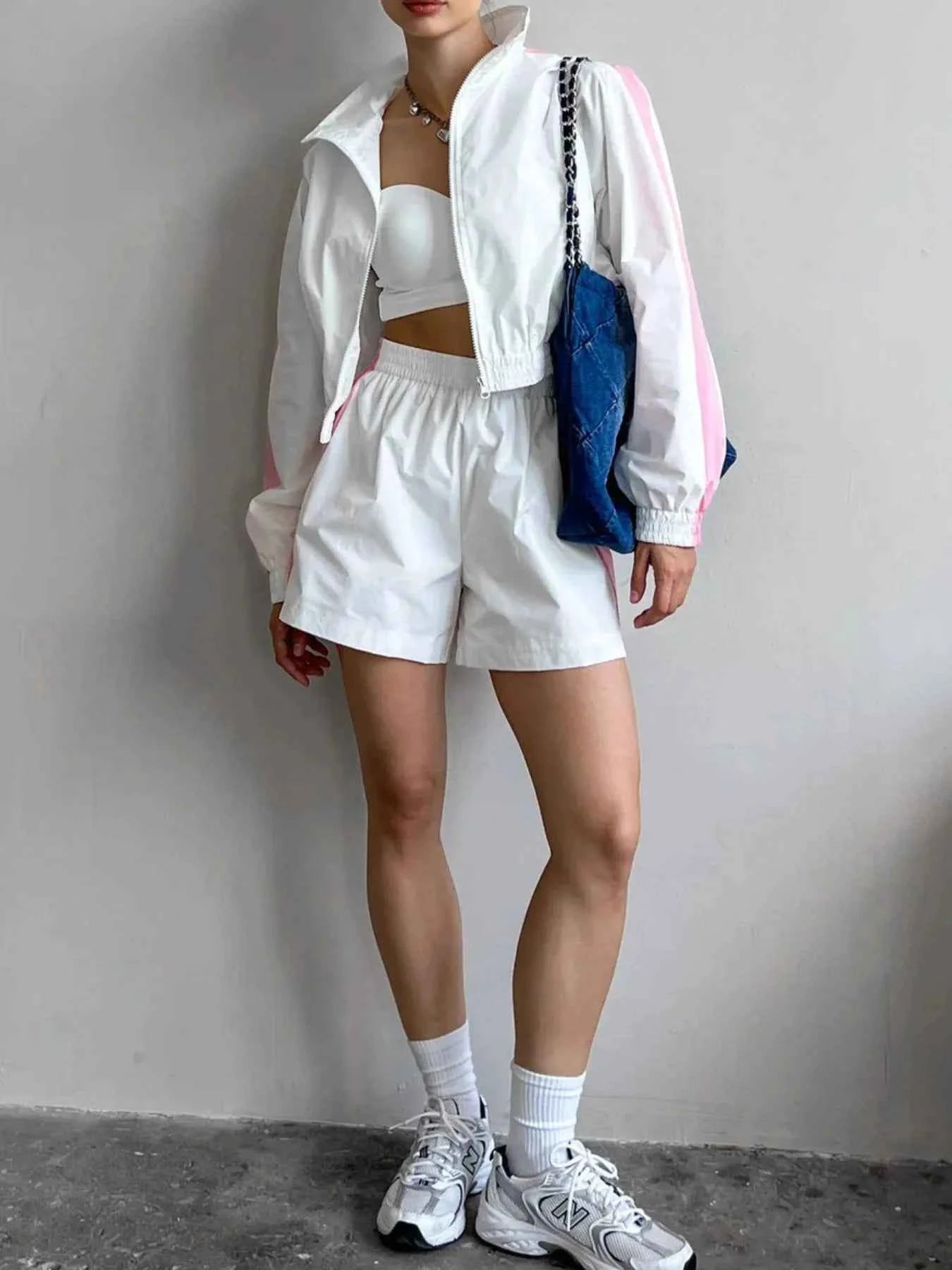 Zip Up Long Sleeve Jacket and Shorts Set 8a6ba58e-cc40-4f37-9f85-c7c7aafdd84e-Max-Origin