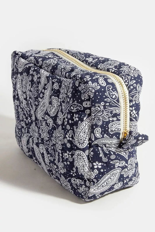 Fame Paisley Pattern Cosmetic Bag 8a7737071292469e8f9b6c63cd747d77-Max-Origin