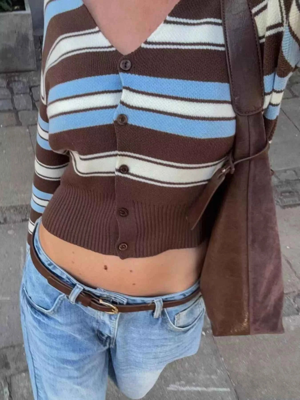 Striped Knit Cropped Cardigan 8a7e6bfa-c495-46b4-beb4-ddb7bab1516e-Max-Origin
