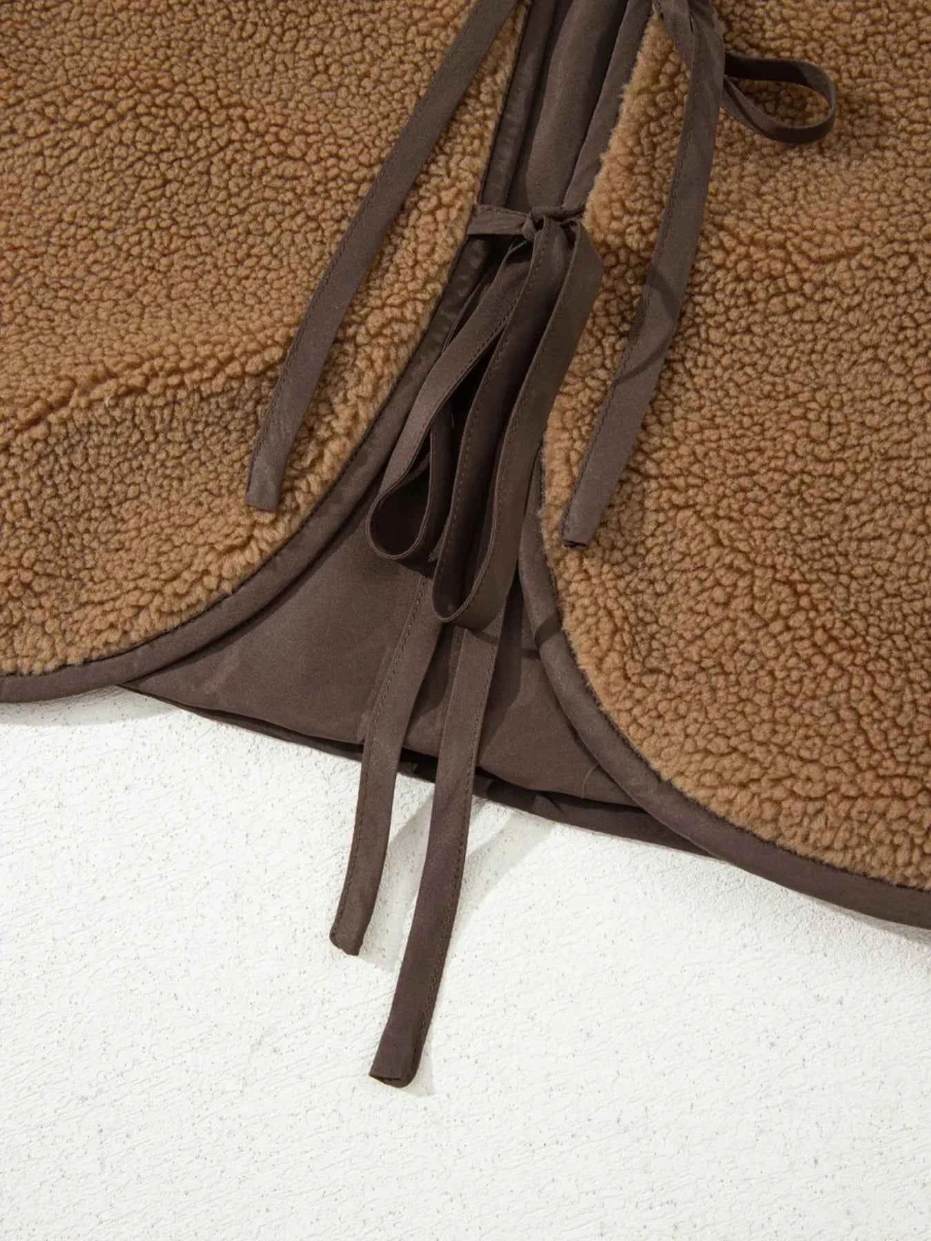 Double Tied Front Vest Coat 8a906cb6776a4ce99e99e111cf7c0015-Max-Origin