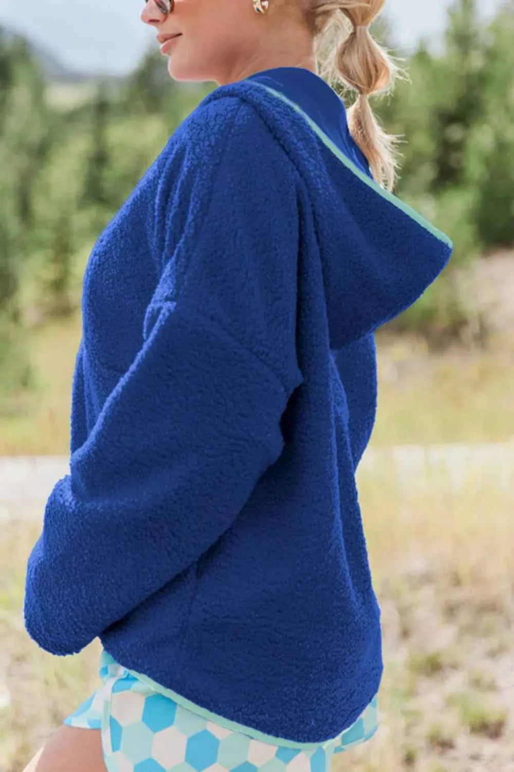 Sherpa Quarter-Zip Dropped Shoulder Hoodie 8aa065e8-321b-4053-9b74-3baaa8eca1e6-Max-Origin