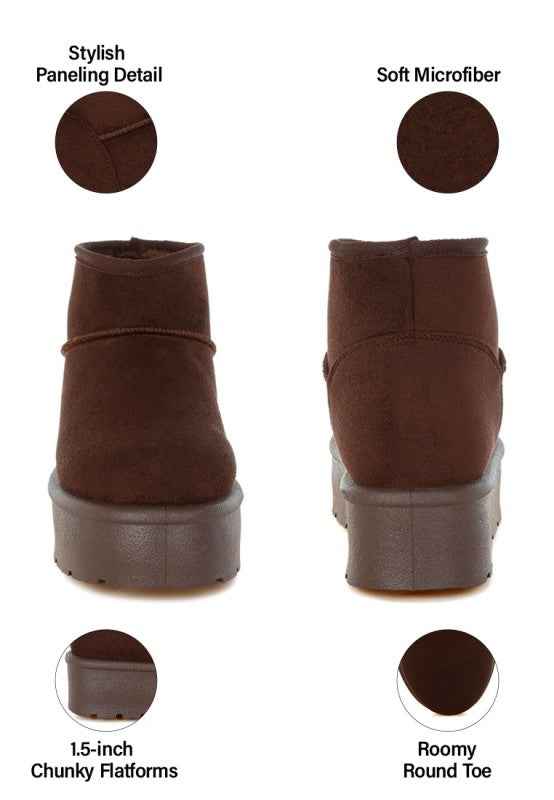 Derta Soft Microfiber Snow Boots 8aca1558-0044-4692-98b1-1552835dad97