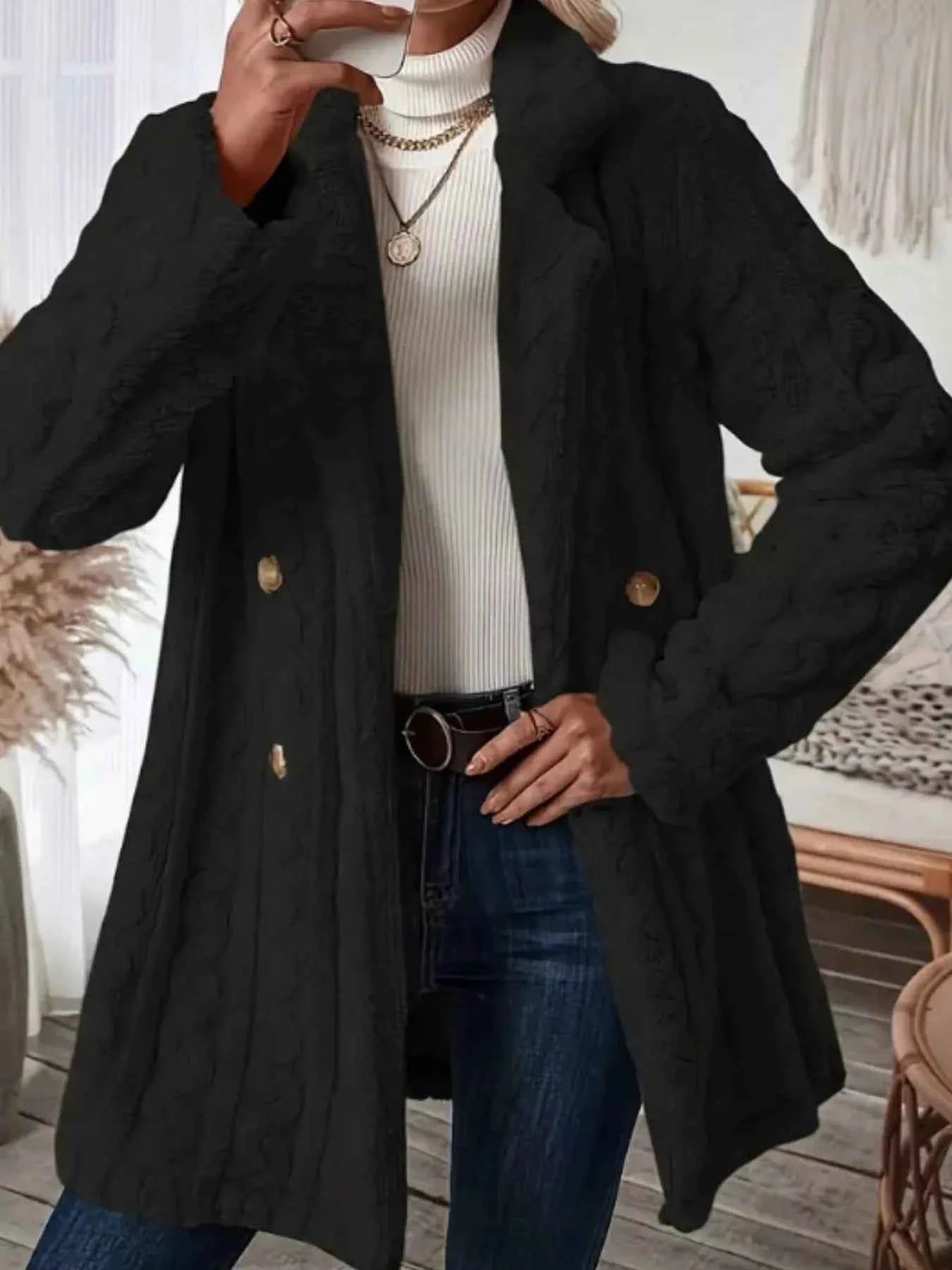 Cozy Faux Shearling Double-Breasted Outerwear 8ae4b9fc-f16f-49f1-b8ca-90cdf4b370cf-Max-Origin