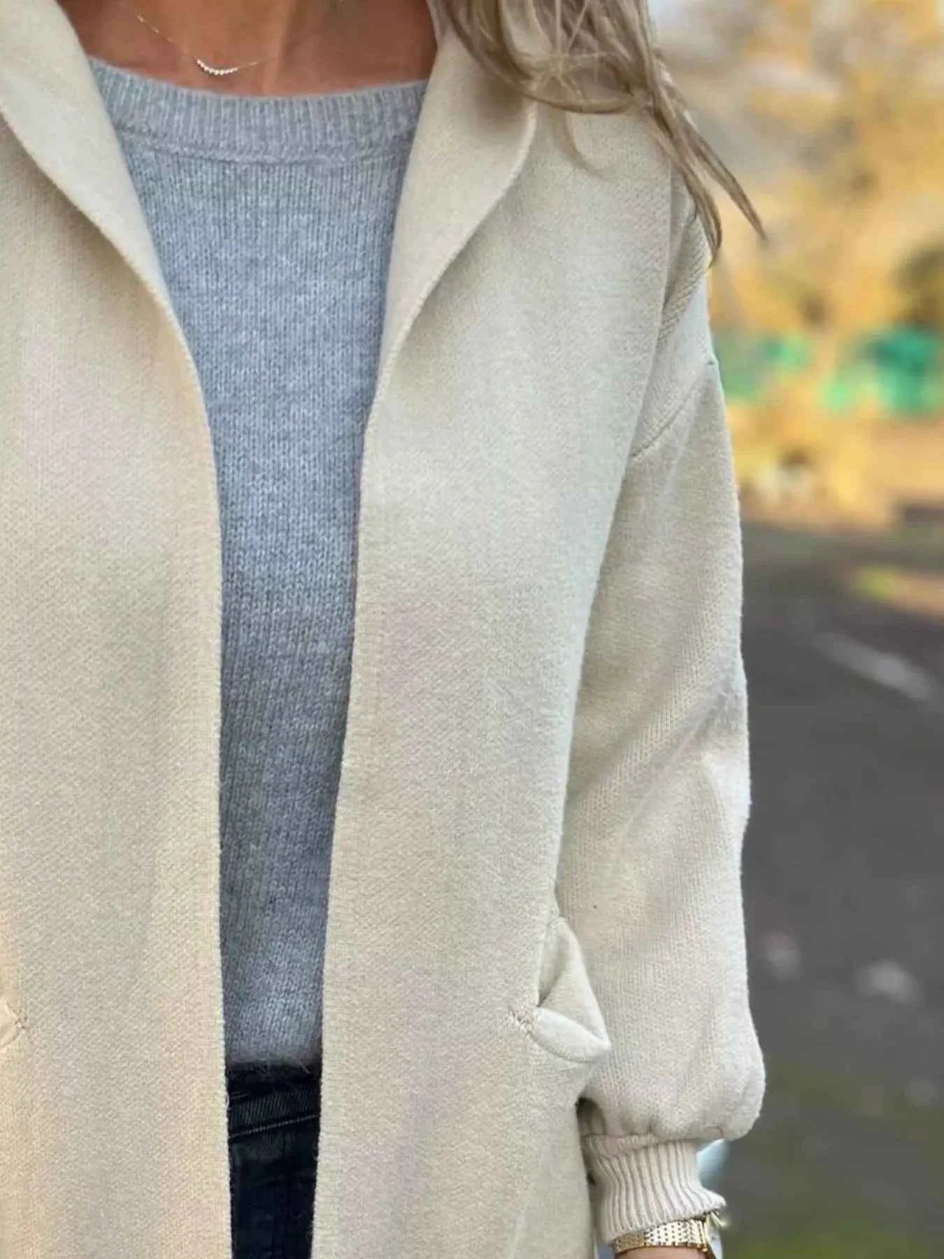 Full Size Open Front Drop Shoulder Hooded Cardigan Plus Size 8af2ca50-b2e7-4479-9b6b-8020b10f54f7-Max-Origin