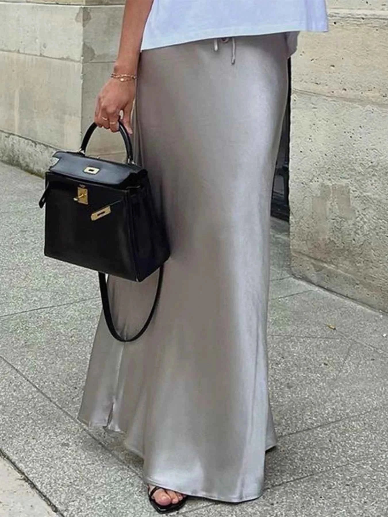 Satin Maxi Skirt with Drawstring Waist 8b41f8142e1e43fcb3c3b8a81937ac6c-Max-Origin