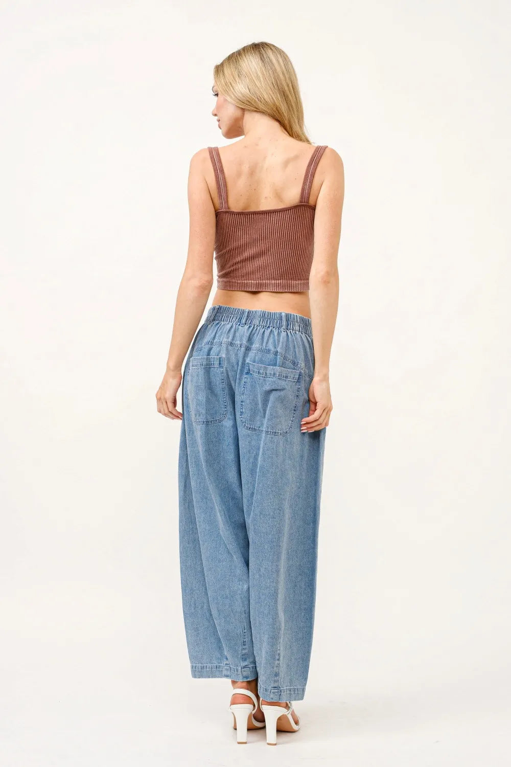 And The Why Elastic Back Pleated Baggy Jeans 8b501982-d3db-4826-8ec9-d1c03adf88b1-Max