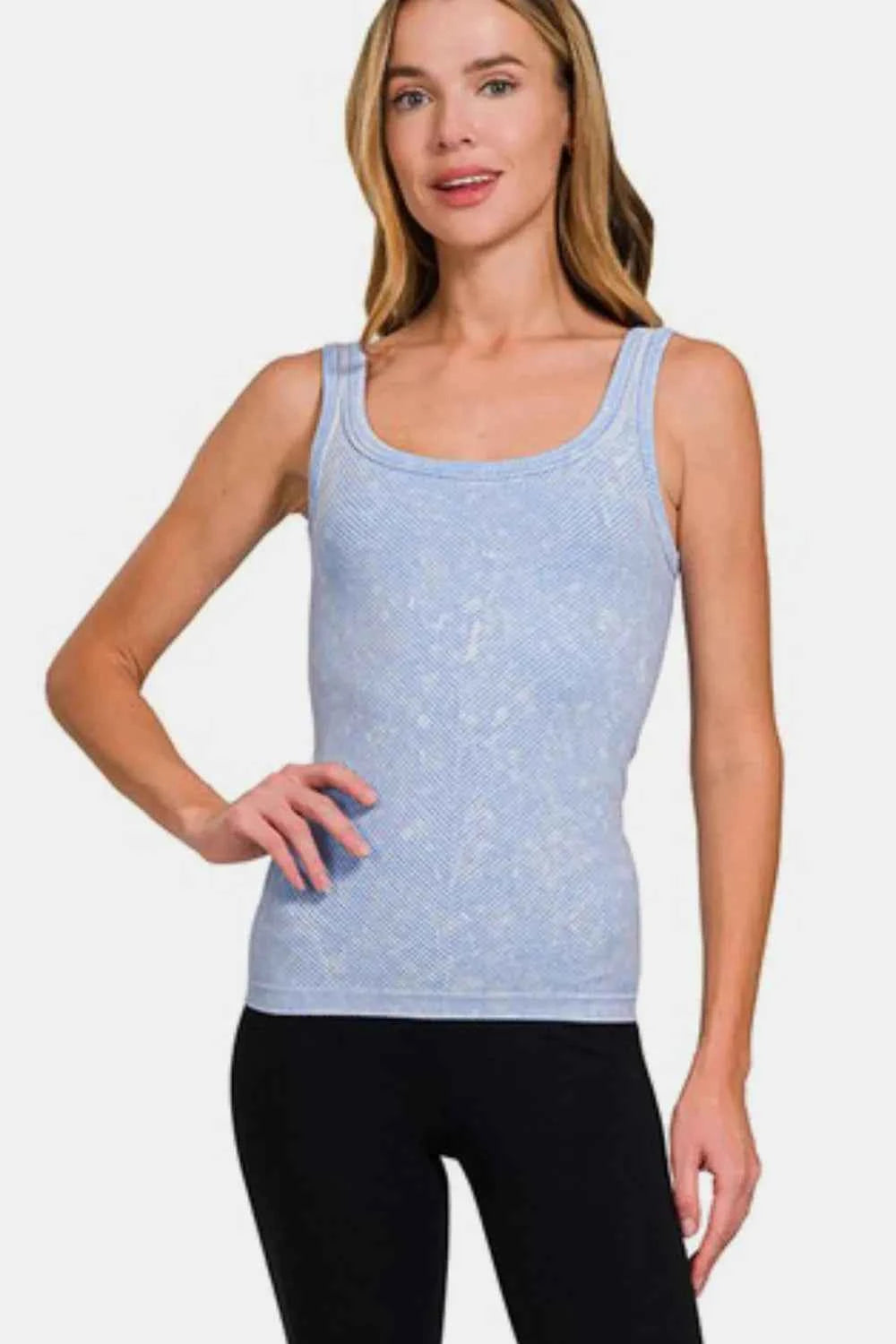 Zenana Ribbed Scoop Neck Tank 8b604220-f37f-4c9c-ac82-5727097cabcf-Max