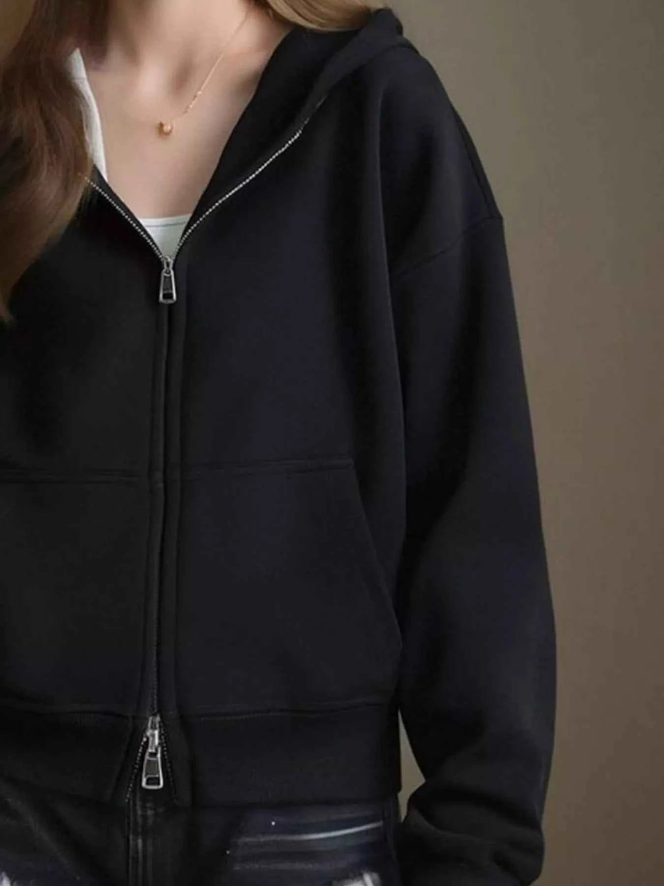 Full Size Casual Zip-Up Long Sleeve Hoodie Plus Size 8b6f4bf9-4b75-4532-a1da-b3c84b067122-Max-Origin