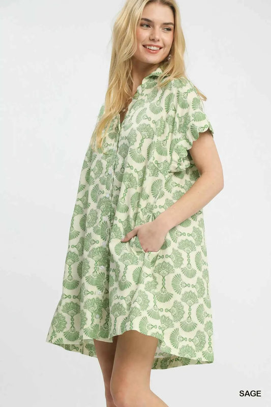 Umgee Printed Button Front Shirt Dress 8ba2c8ab-2a75-4e56-93f4-79a6683f7bd2-Max-Origin