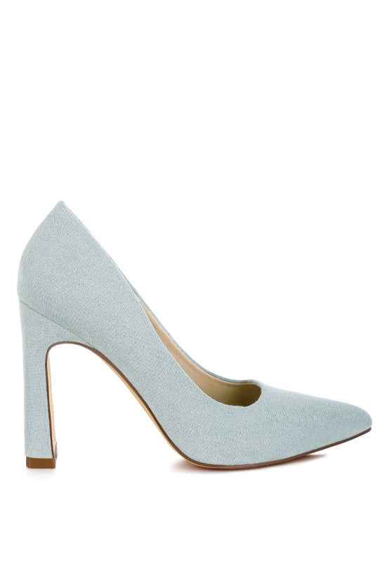 Uboa Slim Block Heel Pumps 8bc18550-f770-4369-86d2-a34e7e9fff76