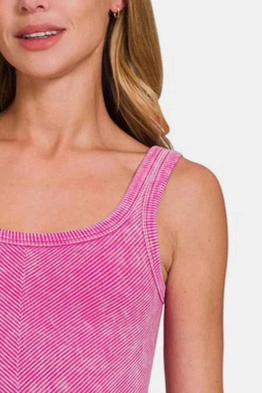 Ribbed Scoop Neck Tank 8be9408b-5457-4650-9210-ab579a5e872b-Max