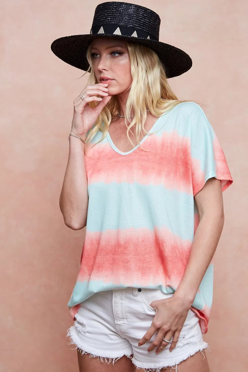 BiBi Tiedye Printed Hacci Knit Top 8c0293290cf84cfd88c45b37c94b5ec2-Max-Origin