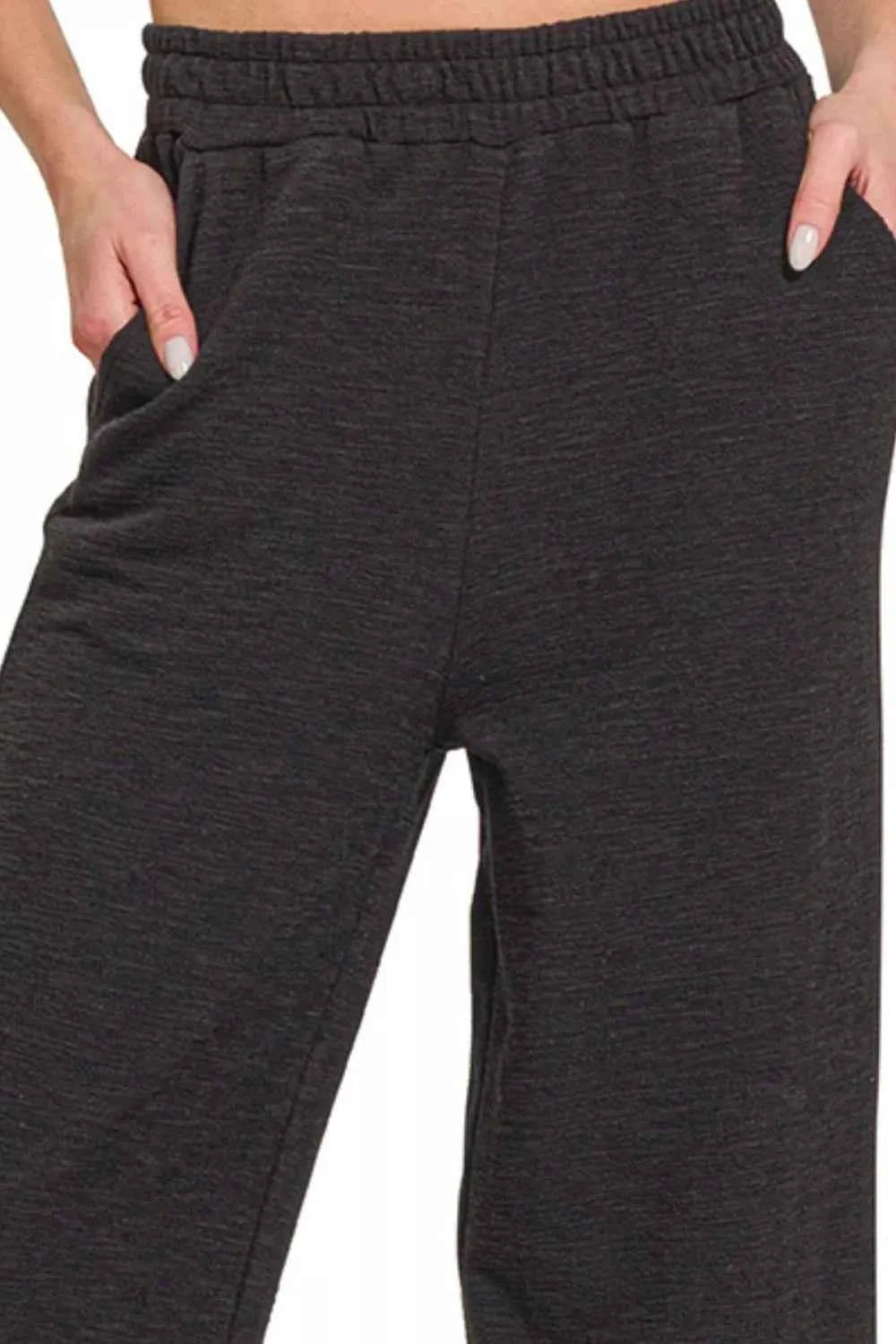 Zenana Cotton Slub Wide Leg Pants 8c19245a-a541-42b4-be9f-07e83a1c057a-Max-Origin