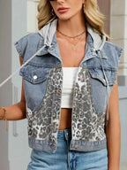 Leopard Button Up Hooded Denim Vest 8c2e13e7-ed3f-4962-88c8-433ba5c11b7e-Max-Origin
