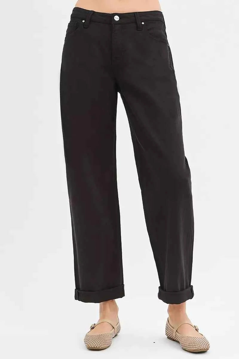 Tummy Control Mid Rise Ankle Barrel Relaxed Baggy 8c5056531ccc4213968124e7eef3a62c-Max-Origin