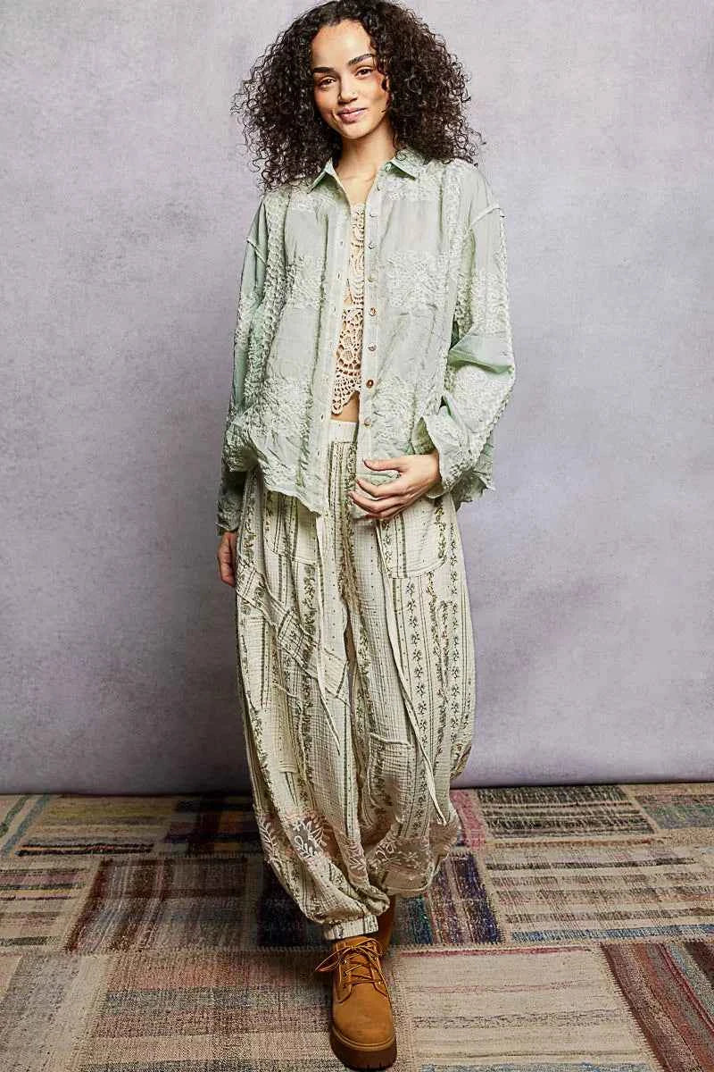 POL Embroidery Button Down Long Sleeve Shirt 8c627c9e-70f0-4f25-9103-6a03f31ba166-Max-Origin