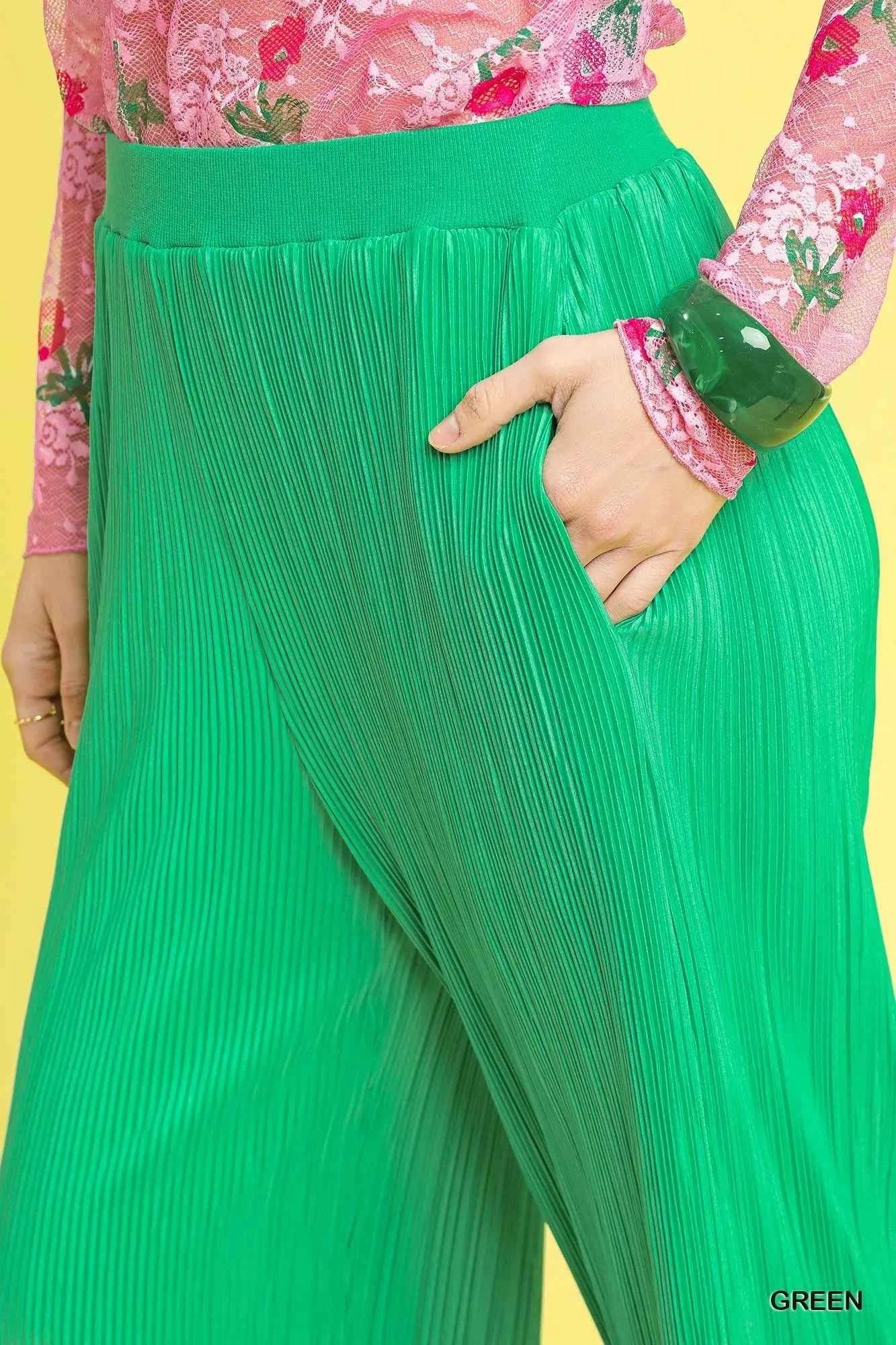 Umgee Wide Leg Textured Pants 8c931de4-9f11-4dfe-9553-b320d8c66133-Max-Origin