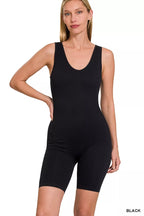 Zenana Ribbed Seamless Sports Romper BLACK 8cf0e022ba38414984069a19fd37d025-Max-Origin