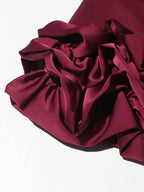 Ruffle Hem Double-Breasted Blazer Dress 8cf4dcf6-7a2b-444e-9247-d1de455cfcbb-Max-Origin