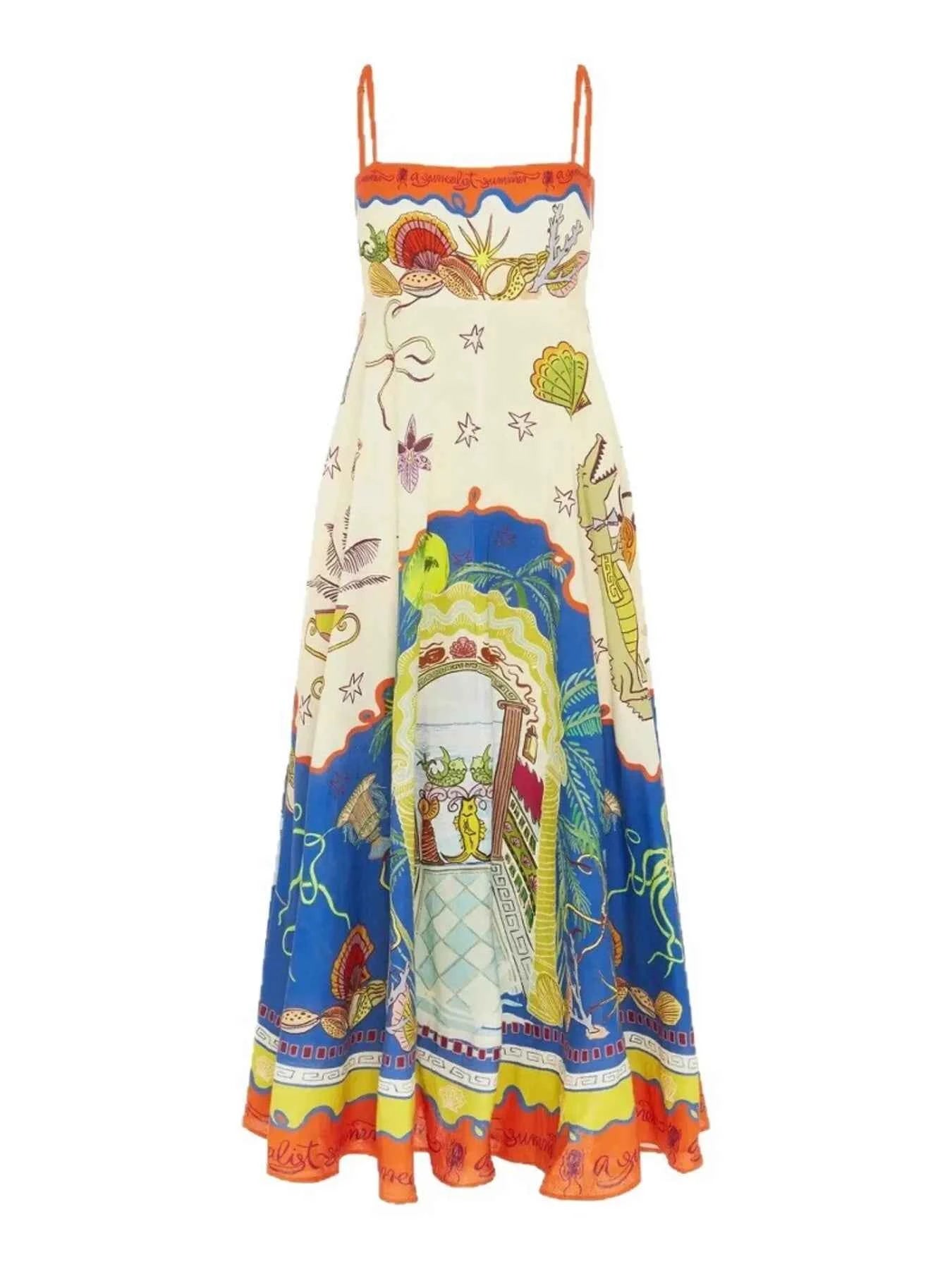 Printed Square Neck Maxi Cami Dress 8cf4fb156b5d4fa2a963e9706e517144-Max-Origin