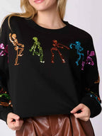 Halloween Colorful Sequin Skeleton Sweatshirt 8cfb74f2-7c30-47fd-9d55-e6a1de6eaa99-Max-Origin