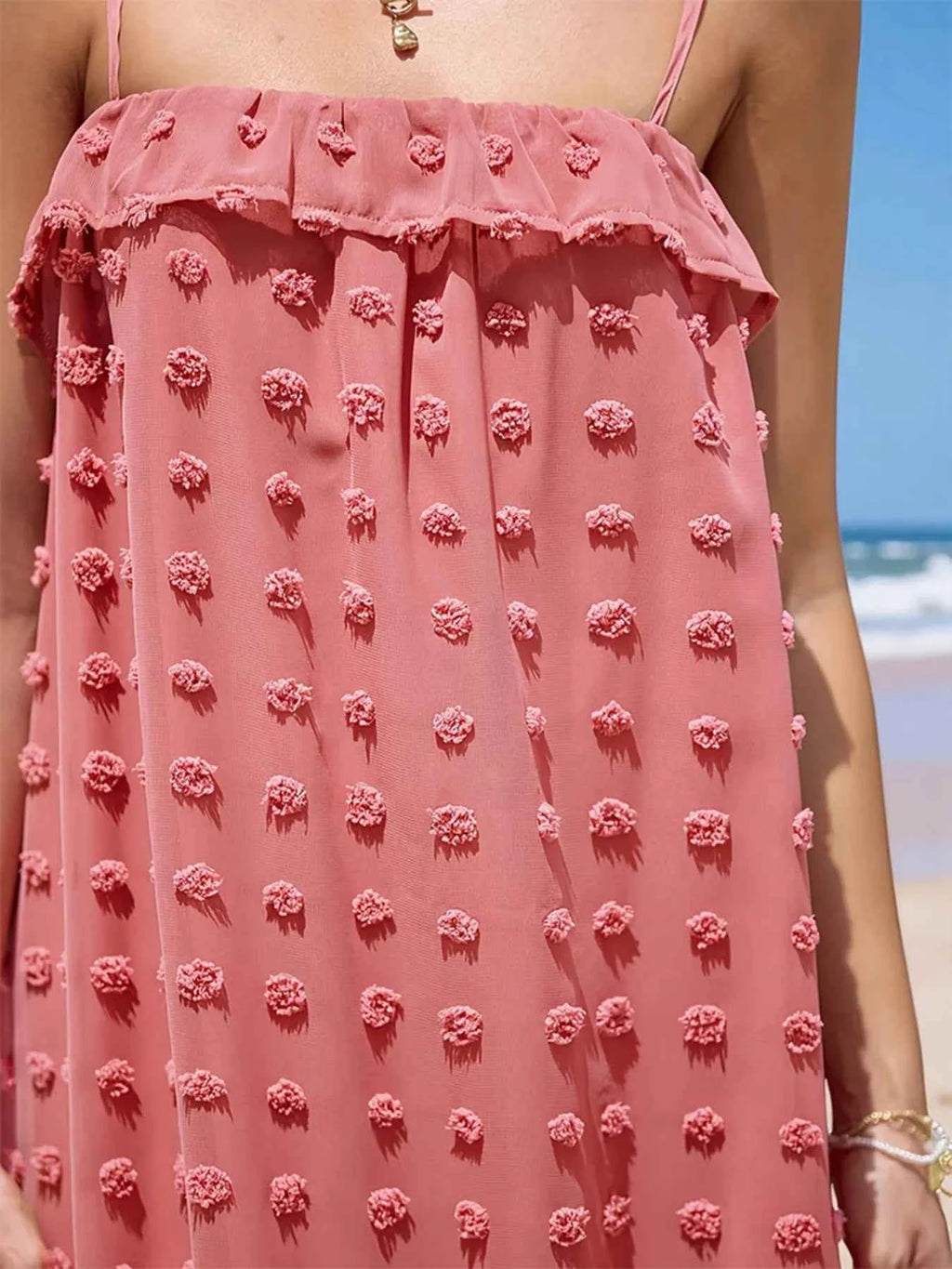 Ruffled Swiss Dot Cami Dress 8cfc9b4a6e09423e911a8d5136e702b7-Max-Origin