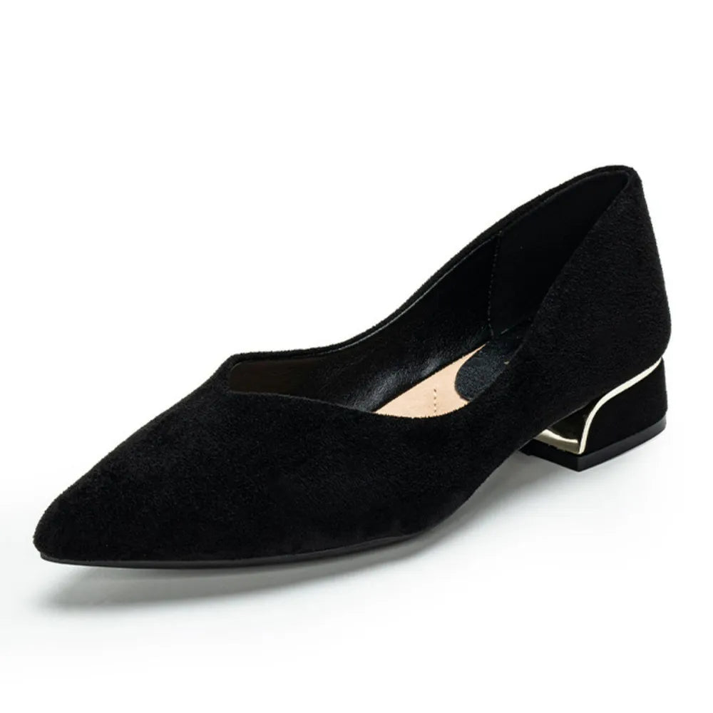 Point Toe Block Heels Slip-Ons Black 8d140551-e9a7-483d-acf8-27322201fdef-Max