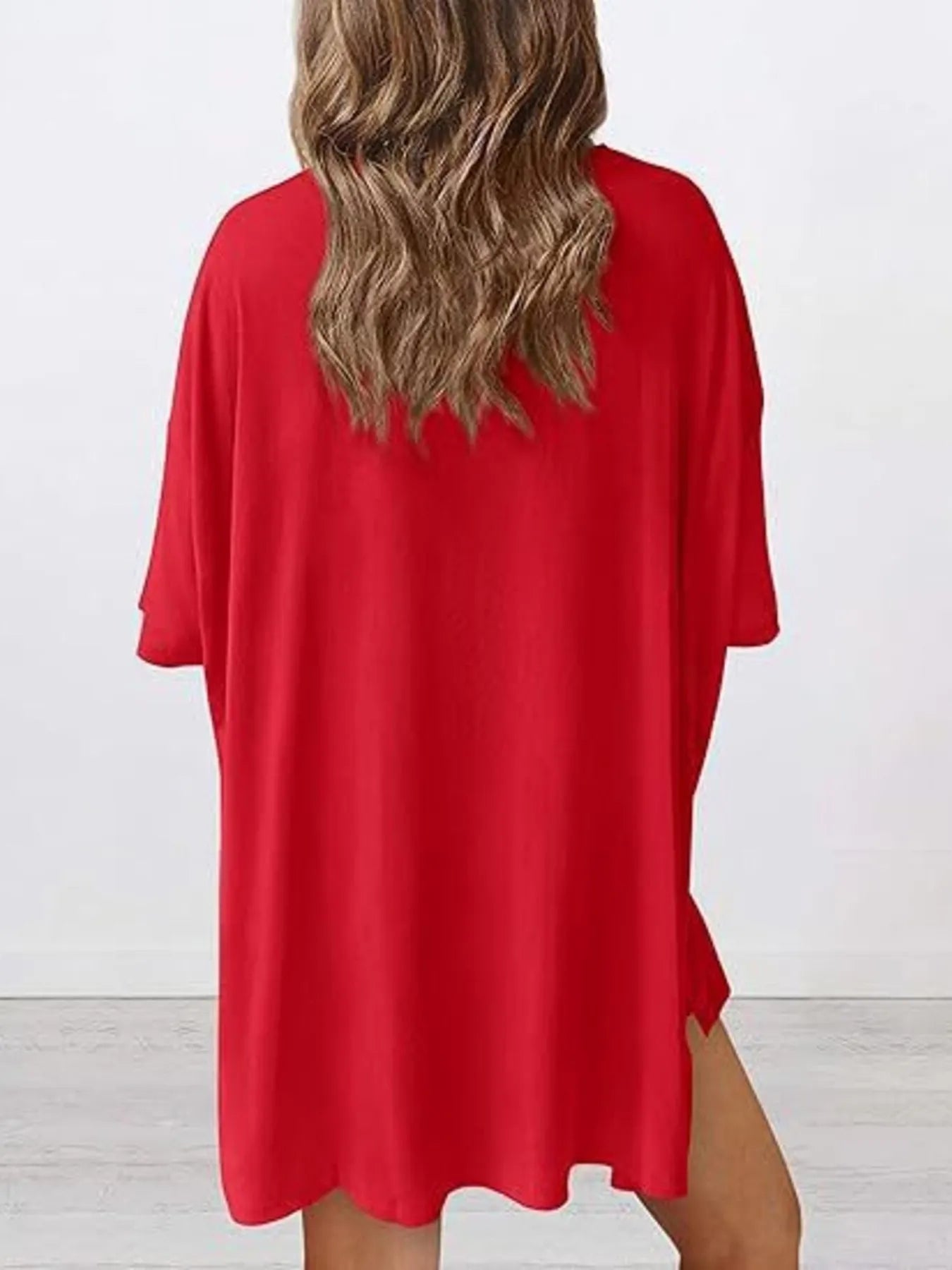 Full Size Oversized Slit Round Neck Top and Shorts Lounge Set Plus Size 8d4ac4dd8ccd46b28001b676aaca3cdb-Max-Origin