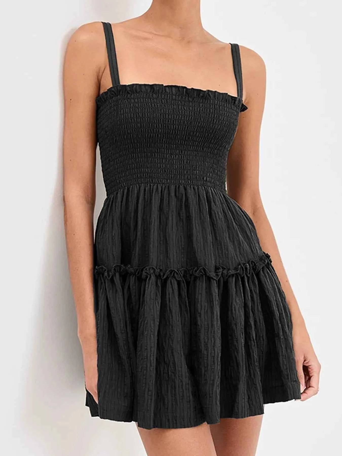 Smocked Frill Cami Mini Dress 8d548588206e4afeb29b39234b45a092-Max-Origin