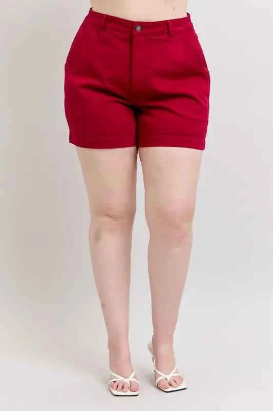 Judy Blue Plus Size High Waist Tummy Control Garment Dyed Heart Shaped Denim Shorts 8d5dc44be37247cb831d87a2f8e72948-Max-Origin