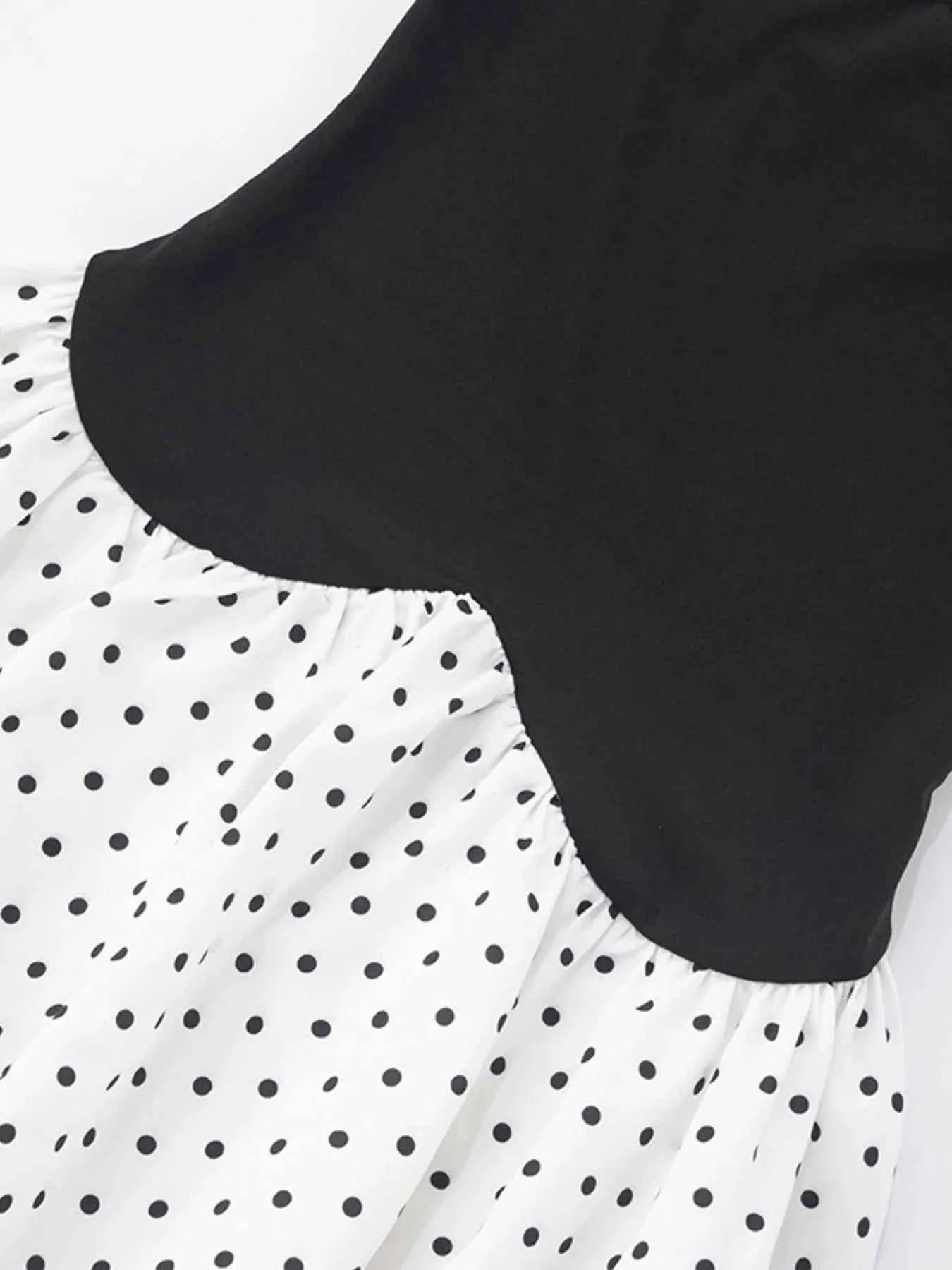 Sweetheart Neck Polka Dot Tube Mini Dress 8d62e69f-e98b-488e-81bf-c904d0494782-Max-Origin