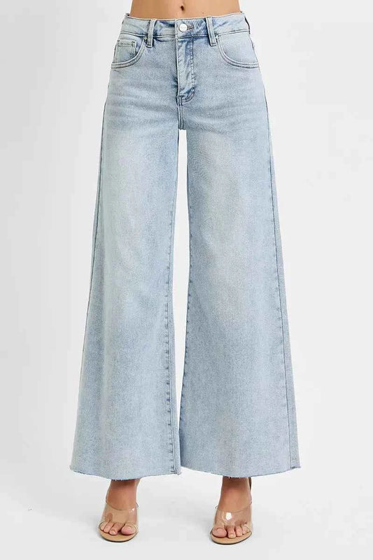 RISEN Full Size High Rise Ankle Wide Palazzo Jeans Plus Size 8d825b9ab3354d2785427d325cecebaa-Max-Origin