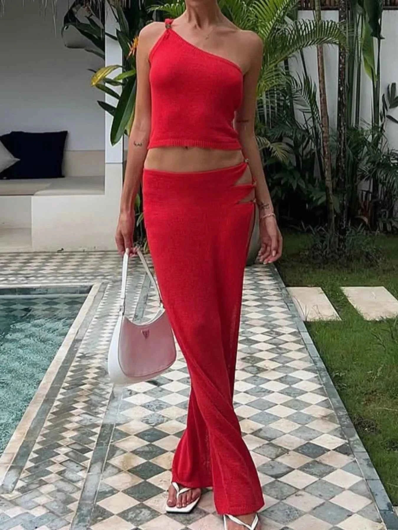 Single Shoulder Cami and Slit Skirt Sweater Set 8da4aeb7-261f-4304-85a9-49a67735454a-Max-Origin