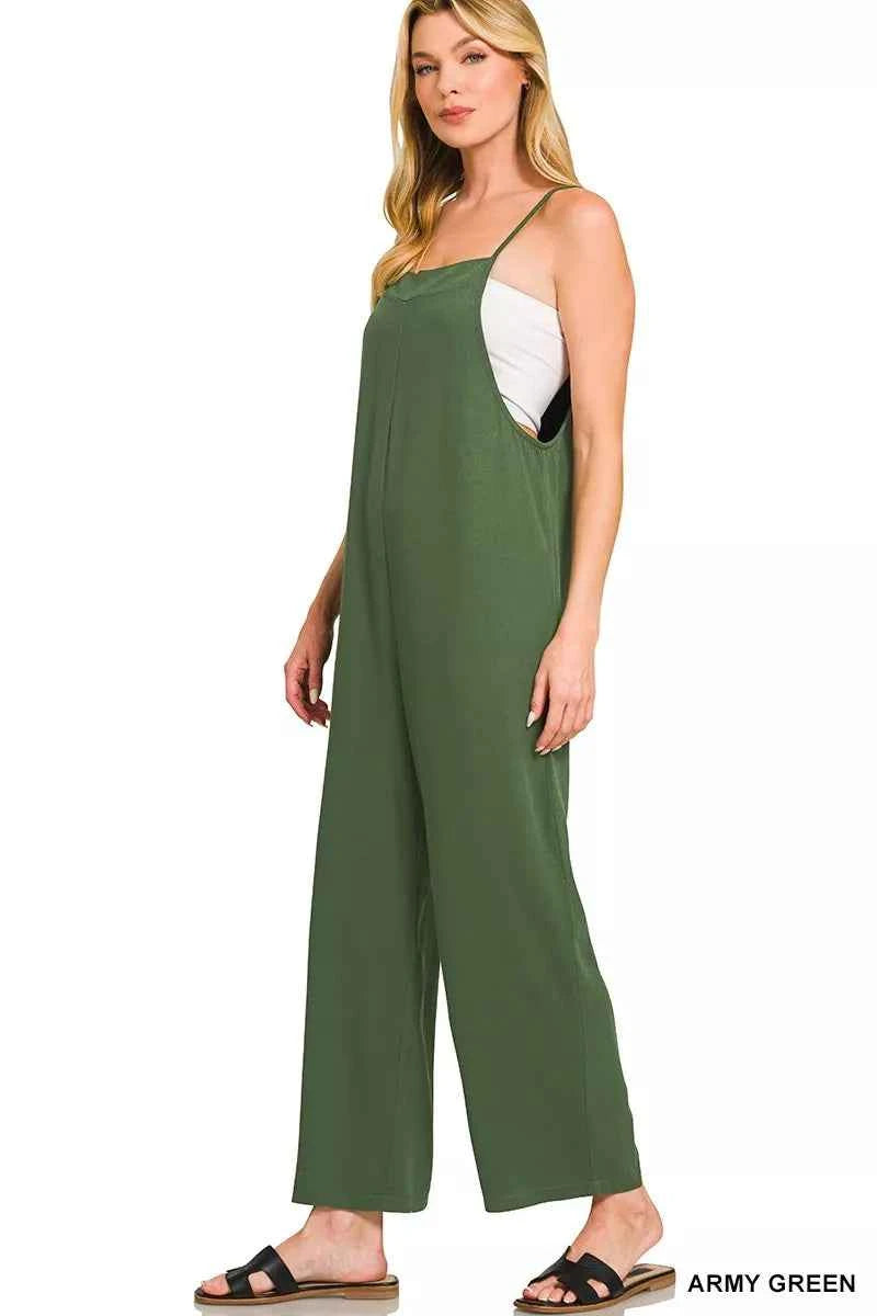 Zenana Rayon Woven Wide Leg Jumpsuit 8dc61c8fcdc841b0b1348305b00513c0-Max-Origin