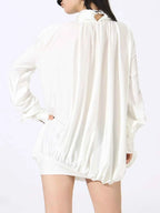 Ruched Long Sleeve Mini Dress 8e0b0b02-a175-4ac1-ad49-763dd6eae698-Max-Origin
