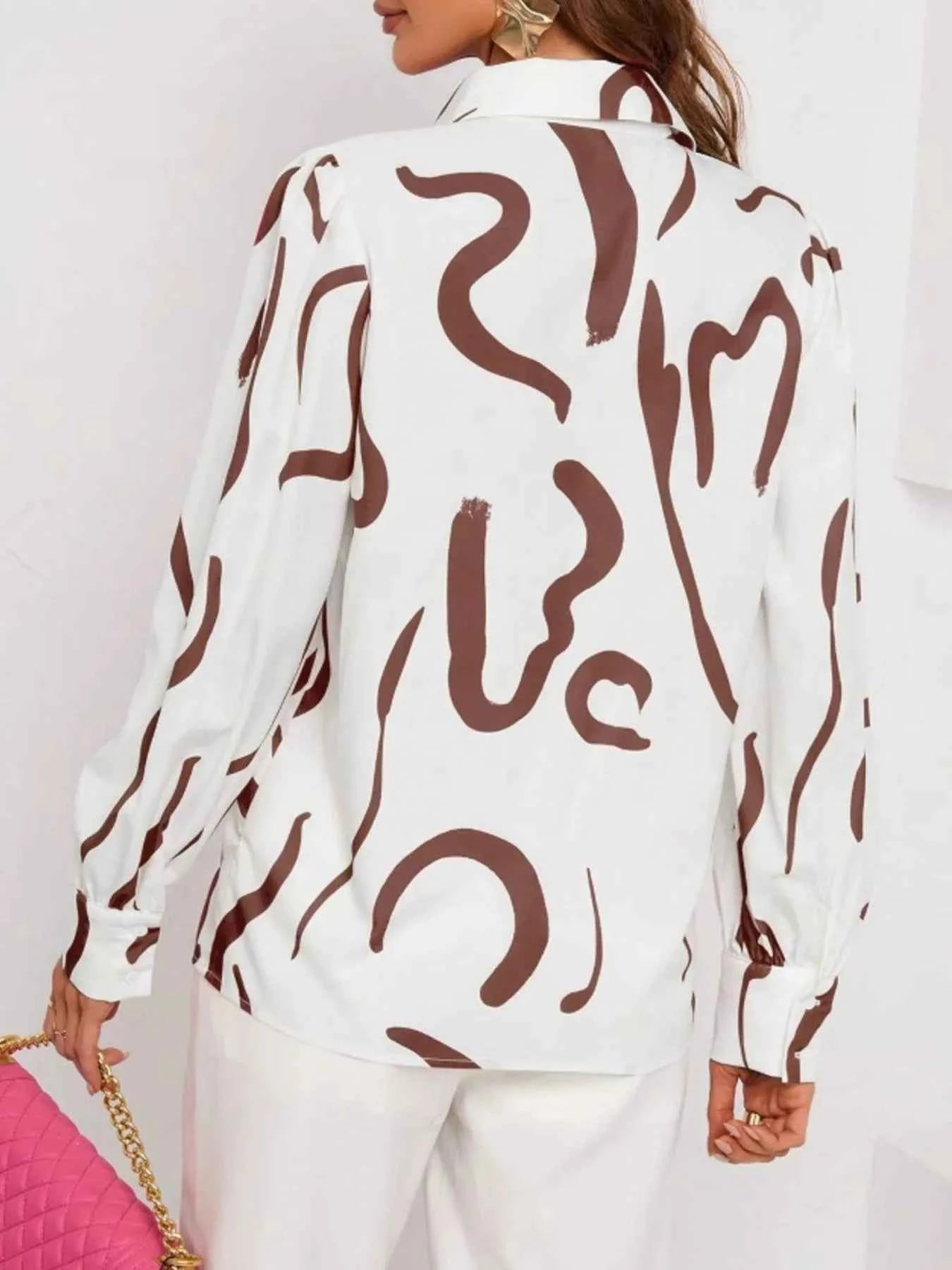 Abstract Print Long Sleeve Collared Shirt 8e0f3b62-3e5c-4c8f-8fa4-64e320f2c44c-Max-Origin