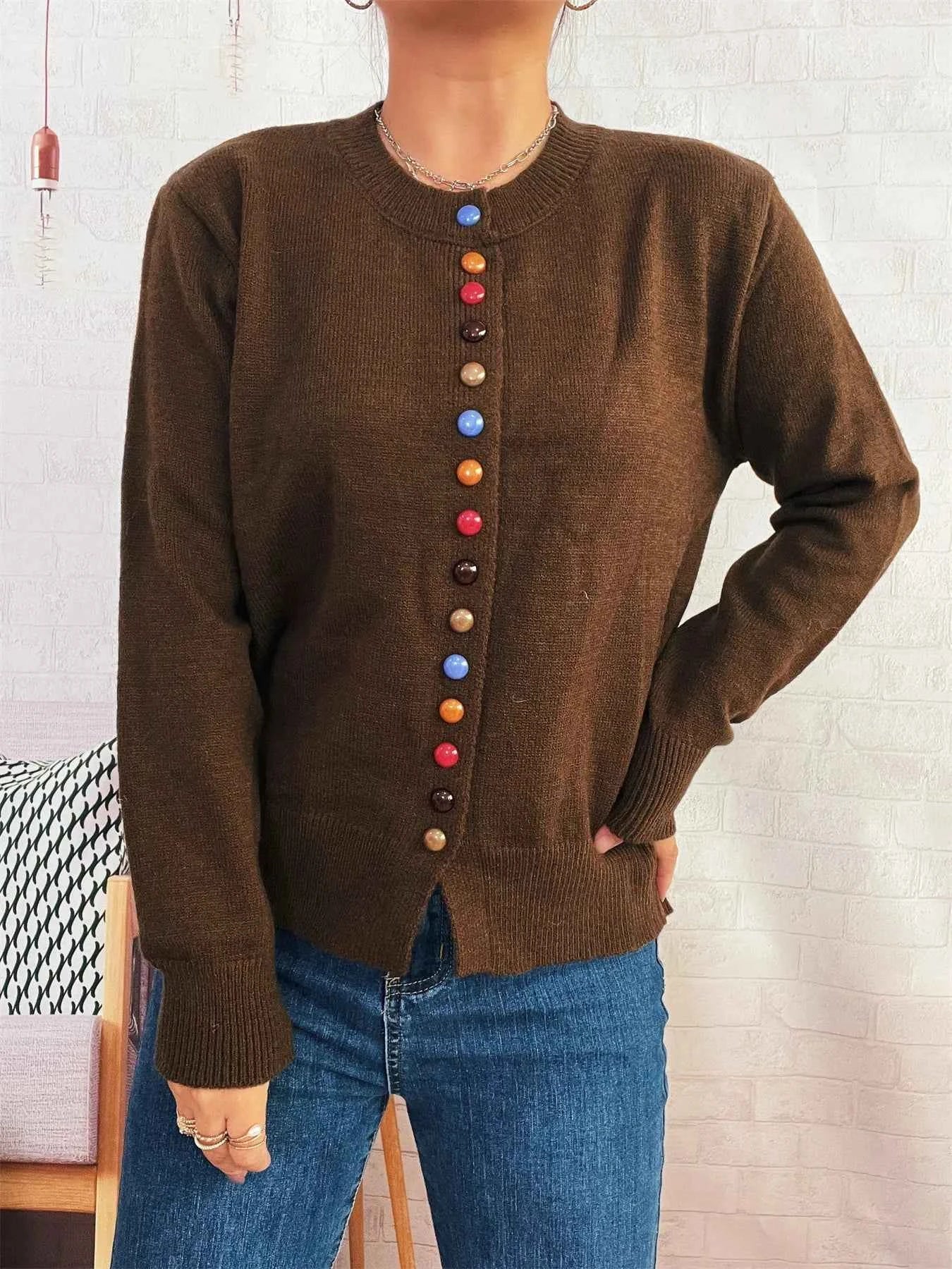 Button Up Long Sleeve Cardigan 8e18eabf15dd47b9953c1c8d451fc43c-Max-Origin